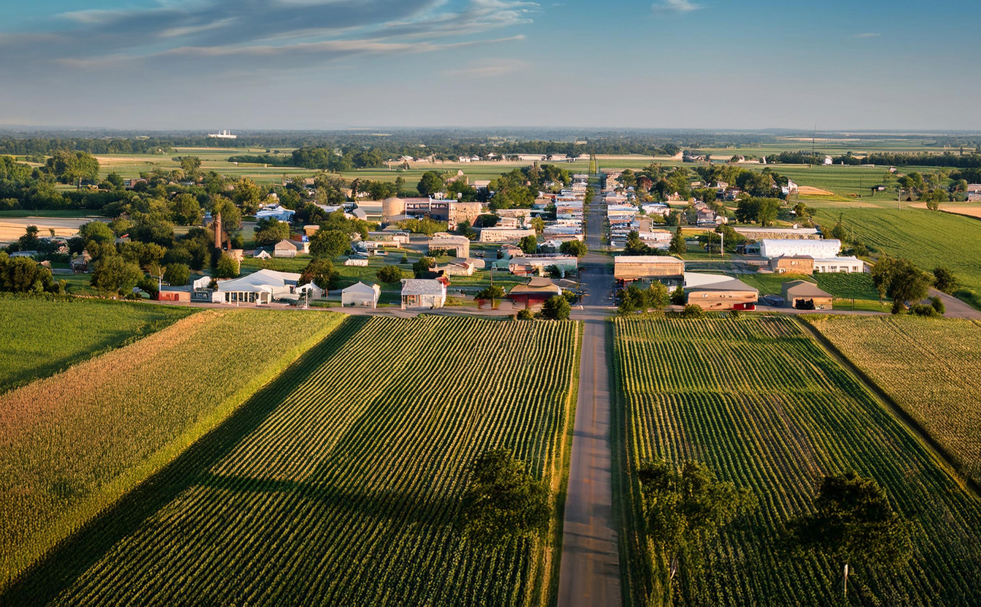 Main Street to Farmland